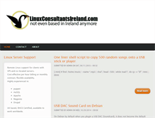 Tablet Screenshot of linuxconsultantsireland.com